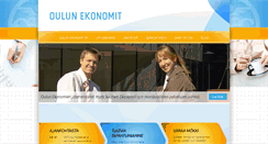 Desktop Screenshot of oulunekonomit.fi